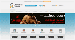 Desktop Screenshot of laloteriaonline.com